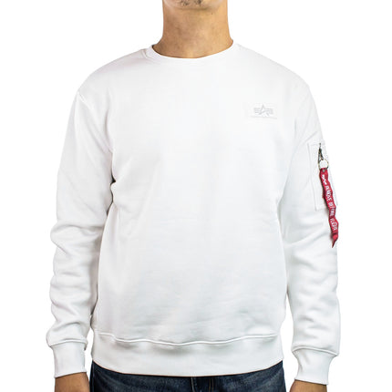 Alpha Industries Inc Back Print Crewneck Sweatshirt 128305-09-