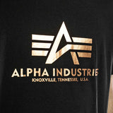 Alpha Industries Inc Basic Foil Print T-Shirt 100501FP-365-