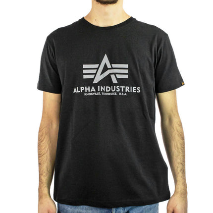 Alpha Industries Inc Basic T-Shirt Reflective Print 100501RP-03-