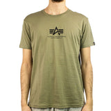Alpha Industries Inc Basic ML T-Shirt 118533-11 - olive