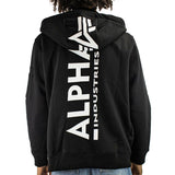 Alpha Industries Inc Back Print Zip Hoodie 128342-03-