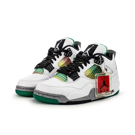Jordan Air Jordan 4 Retro AQ9129-100 - weiss-grün-schwarz-grau
