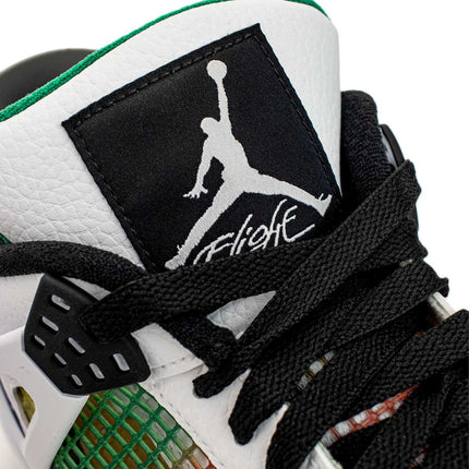 Jordan Air Jordan 4 Retro AQ9129-100 - weiss-grün-schwarz-grau