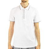 Armani Exchange Polo Shirt 8NZF71-ZJH2Z-1100 - weiss-schwarz