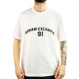 Armani Exchange T-Shirt 3DZTLP-1116 - weiss-dunkelblau