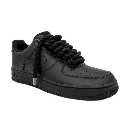 Baggy Rope Lace Set 10mm Jet Black 120cm Rope Lace Set 10mm Jet Black 120cm-