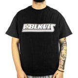 BLKVIS Ventiquattro T-Shirt 4241-2500 0001 - schwarz-weiss-gold