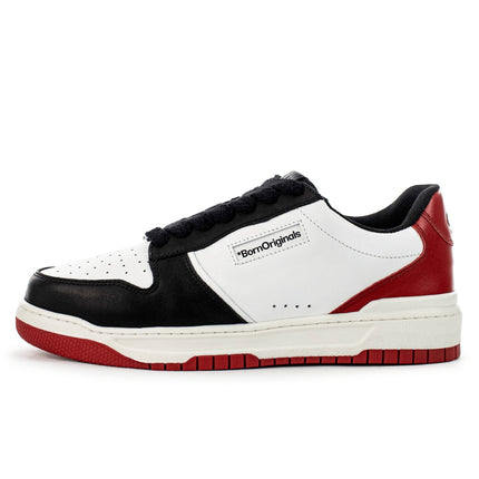 Born Originals Drew Trainer - White/Black/Red 389-