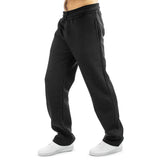 Burocs Basic Wide Sweatpant Jogginghose BR10435-black - schwarz