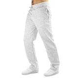 Burocs Basic Wide Sweatpant Jogginghose BR10445-grey-melange - hellgrau meliert