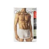 Calvin Klein Trunk Boxershort 3er Pack 0000U2662G-MWR - schwarz-orange-grau-beige