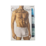 Calvin Klein Trunk Boxershort 3er Pack U2662G-N22 - schwarz-türkis-grün