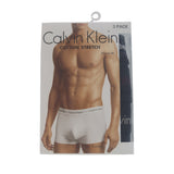 Calvin Klein Low Rise Trunk Boxershort 3er Pack U2664G-H55 - schwarz-grau-dunkelrot