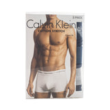 Calvin Klein Low Rise Trunk Boxershort 3er Pack 0000U2664-QRV - dunkelblau