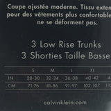 Calvin Klein Low Rise Trunk Boxershort 3er Pack NB1085A-001-