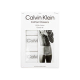 Calvin Klein Trunk Boxershort 3er Pack 000NB4002A-100 - weiss-weiss