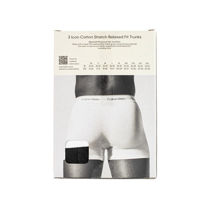 Calvin Klein Relaxed Dart Trunk Boxershort 3er Pack LV00NB4286-MP1-
