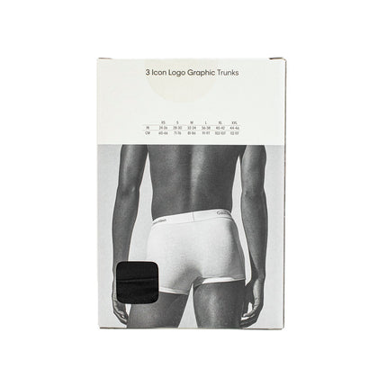 Calvin Klein Trunk Boxershort 3er Pack LV00NB4476-UB1-