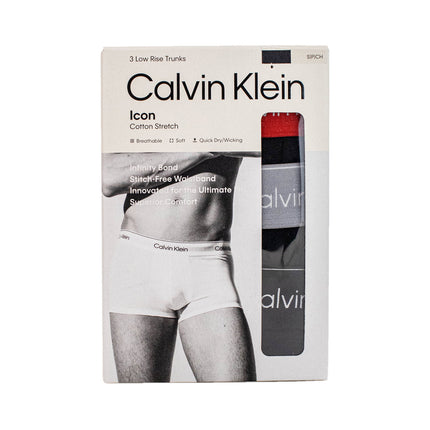 Calvin Klein Low Rise Trunk 3er Pack Boxershort LV00NB4389-0AZ-