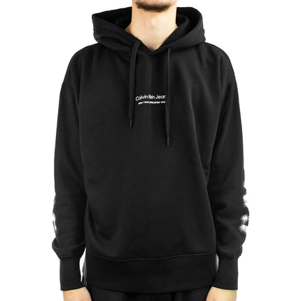Calvin Klein Illusion Logo Hoodie J324629-BEH-