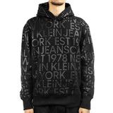 Calvin Klein Logo AOP Hoodie J324634-0GL - tone on tone