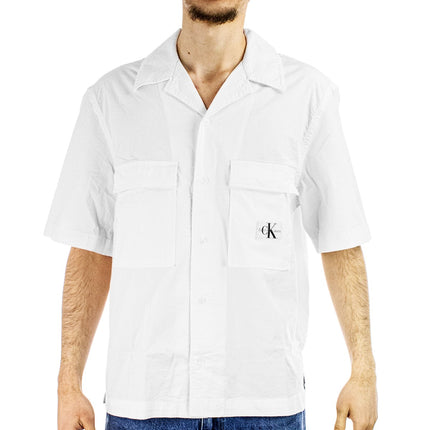 Calvin Klein Seersucker Hemd J30J325175-YAF-