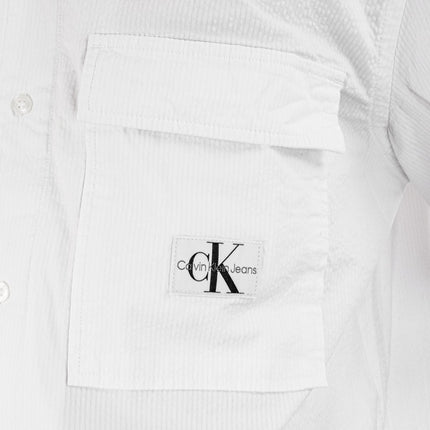 Calvin Klein Seersucker Hemd J30J325175-YAF-