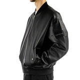 Calvin Klein Faux Leather Bomber Jacke J30J325601-BEH-