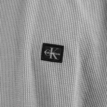 Calvin Klein Waffle Badge Crewneck Longsleeve LV040EM217-RO2-