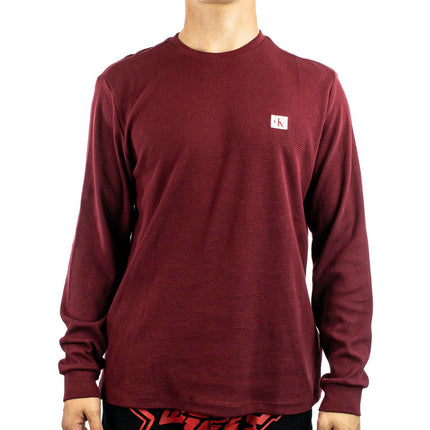 Calvin Klein Waffle Badge Crewneck Longsleeve LV040EM217-WCV-