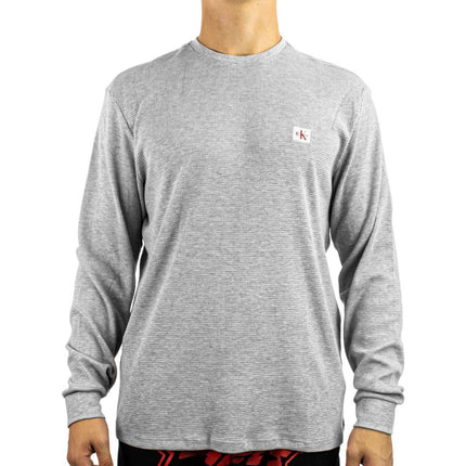 Calvin Klein Waffle Badge Crewneck Longsleeve LV040EM217-P79-