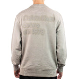 Calvin Klein Washed Puff Print Crewneck Sweatshirt J30J327079-PEO-