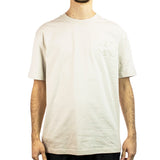 Calvin Klein Bristle Monologo T-Shirt J30J327107-PDH - creme