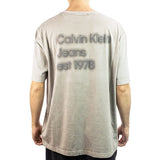 Calvin Klein Washed Puff Print T-Shirt J30J327078-PEO-