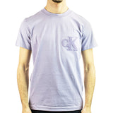 Calvin Klein CK Chenille T-Shirt J323492-PC1 - lavendel