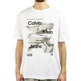 Calvin Klein Diffused Logo T-Shirt J325184-YAF - weiss