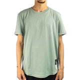 Calvin Klein Badge Turn Up Sleeve T-Shirt J30J323482-PFF-