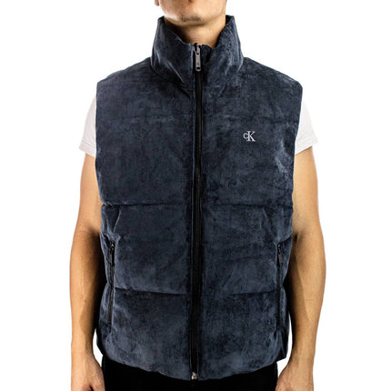 Calvin Klein Sleeveless Reversible Cord Puffer Weste LV04RD519G-CEF-