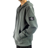 Calvin Klein Badge Zip Hoodie J30J325627-PSL-