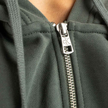 Calvin Klein Badge Zip Hoodie J30J325627-PSL-