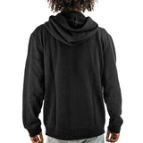 Calvin Klein Woven Label Zip Through Hoodie J30J326858-BEH-