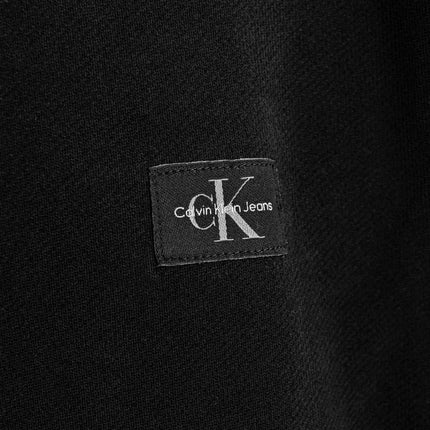 Calvin Klein Woven Label Zip Through Hoodie J30J326858-BEH-