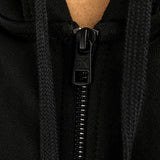 Calvin Klein Woven Label Zip Through Hoodie J30J326858-BEH-