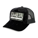 Calza Pennello Last Supper Velvet Trucker Cap 12170 - schwarz