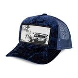 Calza Pennello Sportscar A-Frame Trucker Cap 12555 - dunkelblau