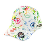 Carlo Colucci Basecap mit buntem Monogram SC201656-291 - weiss-bunt