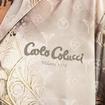 Carlo Colucci Ornament Knit Oversize Hemd C5082-531-