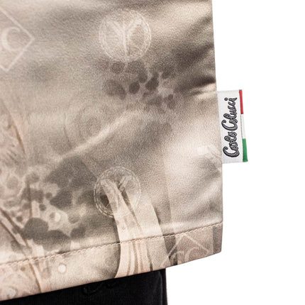 Carlo Colucci Ornament Knit Oversize Hemd C5082-531-