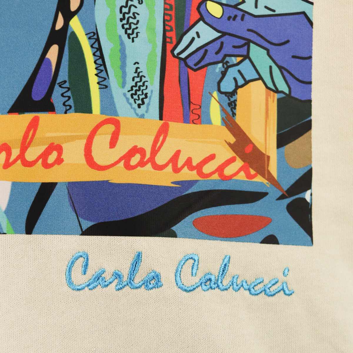 Carlo Colucci Gallery Art Oversized T-Shirt C3356-581-
