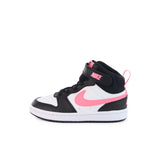 Nike Court Borough Mid 2 (PS) CD7783-005 - weiss-schwarz-rosa